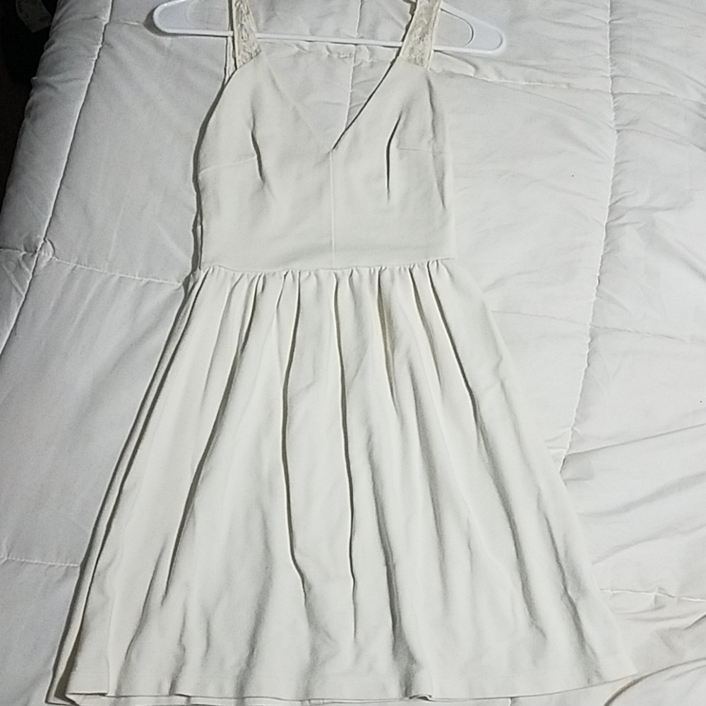 Off white cream dress